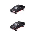 thumbnail image 3 of Vogacara Juguete de modelo de coche de aleación de 2 piezas: seguro y no tóxico Protección del medio ambiente Pastilla de pintura Sonido Ram negro 2Conjunto, 3 of 6