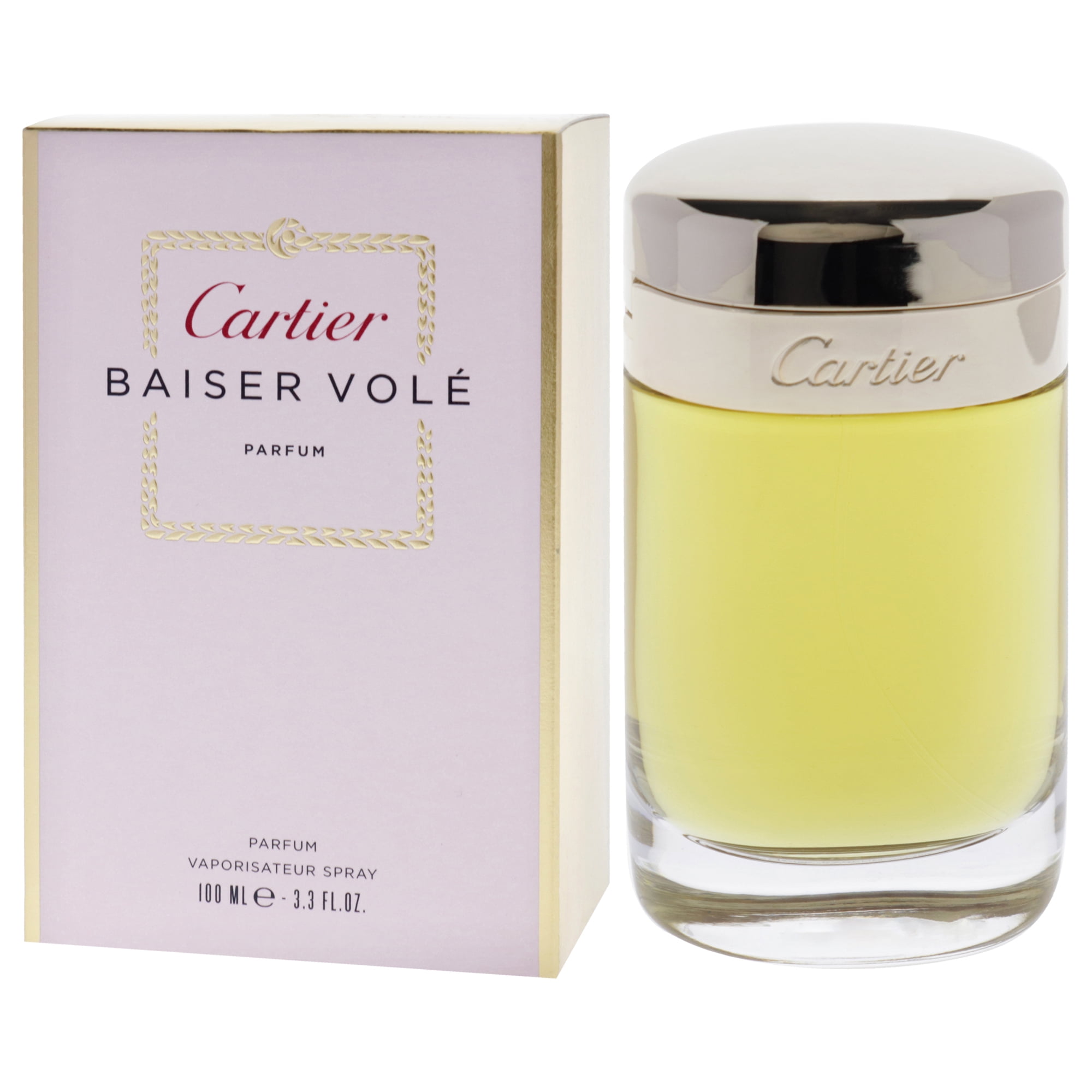 【美品】Cartier BAISER VOLÉ 50ml 箱付き Cartier Baiser Vole Perfume Fragrance Spray for Women 3.3 oz