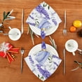 thumbnail image 4 of Coolnut Lavender Cloth Napkins Set of 1,20x20 Inches Napkins Cloth Washable Reusable Soft for Dinner,Wedding,Parties,Home Dinner,Tableative Decor Gift, 4 of 7