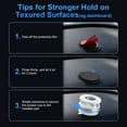 thumbnail image 5 of Vacuum Magnetic Car Phone Holder for Mag-Safe, 360° Adjustable Foldable Portable Magnetic Car Phone Mount, Hands-Free Suction Cup Phone Holder Compatible for iPhone&All Smartphones, White, 5 of 7
