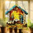 thumbnail image 2 of SALE 50 Nativity Jesus Christ ACRYLIC SUNCATCHER Nativity Scene Window Hanging Oholy Night Decor Jesus Christ Catholic Gift For Religious 1815016144, 2 of 4