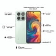thumbnail image 4 of Smartphone ZTE Axon ZTE Axon 70 Bundle 256GB Verde Telcel, 4 of 4