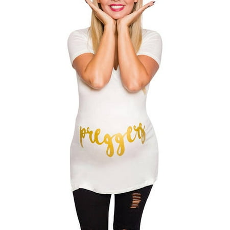 Mommylicious Maternity Preggers Slogan Tee