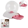 thumbnail image 4 of Dispensador de agua anti-derrames Yuyangstore cuenco para perros Rosa, 4 of 8