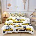 thumbnail image 1 of Cartoon Bedding Three-piece Set, 3D Printed Quilt Cover, Soft Microfiber, Duvet Cover-sebneei, 1 of 3