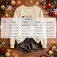 thumbnail image 3 of AnuYalue Christmas Sweatshirt for Women Trendy Merry Christmas Shirt Xmas Long Sleeve Outfits Crewneck Pullover, 3 of 8