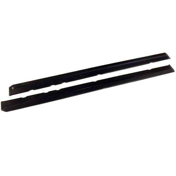 Ikon Motorsports Side Skirts Extention 75" x 5" CDC Style Polyurethane PU Unpainted Black Rocker Panel Splitter Side Underbody Spoiler Universal fit for Most Cars Sedan Coupe Hatchback Wagon