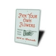 thumbnail image 4 of Flower Picking Novelty Sign, Metal Wall Decor - 10x14 inches, 4 of 4