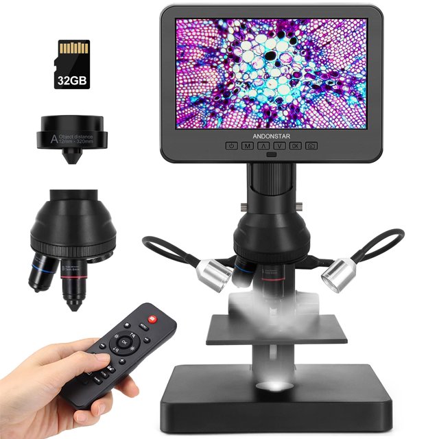 Microscopio digital Andonstar AD246S-P 4000x 2160P UHD HDMI