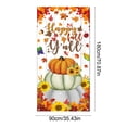 thumbnail image 3 of KKOUHV Thanksgiving Decorations, Fall Harvest Door Covers for Front Door Cover, Pumpkin Fall Door Cover, Indoor Outdoor Party Photo Booth Props, 3 of 5