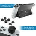 thumbnail image 2 of Mooroer Switch OLED Accessories Bundle 27 in 1 for Nintendo Switch OLED Model 2021, Gift Kit for OLED Carrying Storage Case, Dockable Protective Case Covers, Screen Protector, Joycon Grip & More, 2 of 9