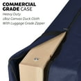 thumbnail image 4 of GoSports PRO Grade Canvas Cornhole Case - 4' x 2' Regulation Size - Navy Blue Color, 4 of 5