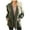 Green, variant on IROINNID Women's Comfy Short Coat Solid Color Open Front Long Sleeve Outwear , Green