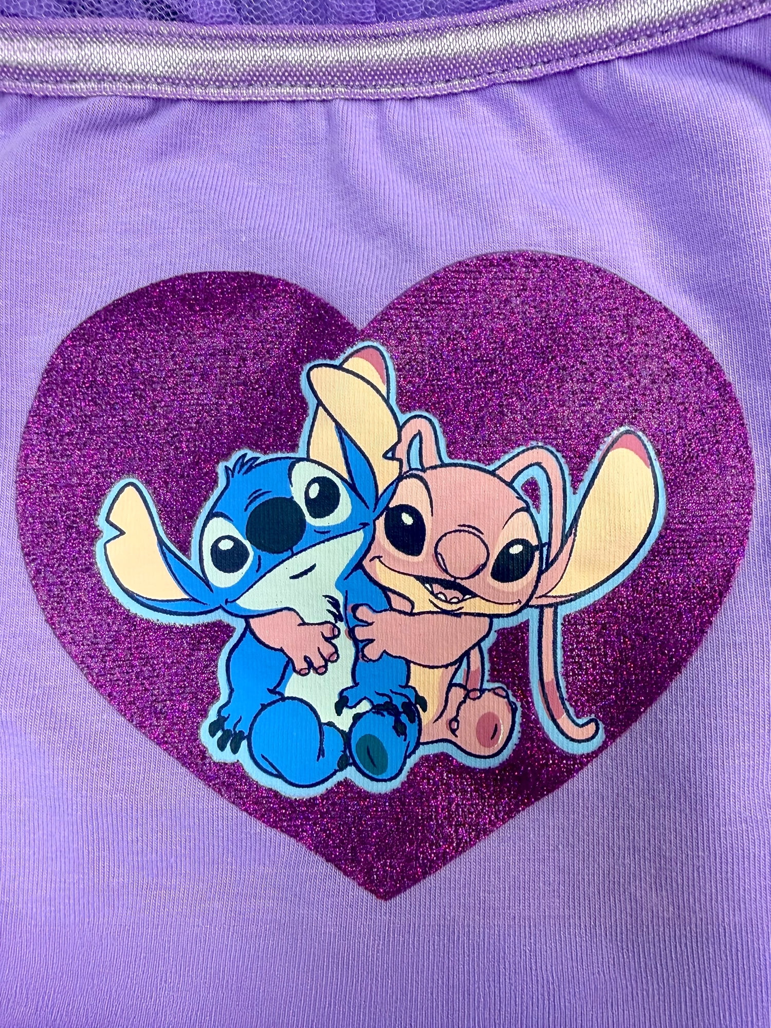 Lilo and Stitch Baby and Toddler Girls Glitter Tutu Dress, Sizes 0/3M-5T