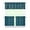 White-50, variant on Kitchen Curtains 36 Inch Short - 3 Panel Set with Cute Cat Paw Pattern, Rod Pocket Window Curtain, 100% Polyester for Pet Lovers Farmhouse, Cafe, Kitchen, Bedroom, Easy Wash