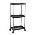 thumbnail image 1 of Redempat Bathroom Cart Organizer Simple And Elegant Materials Detachable And Easy To Equipped With 4 Wheels Black, 1 of 6