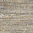 thumbnail image 5 of SAFAVIEH Valencia Julian Overdyed Polyester Area Rug, Grey/Gold, 3' x 5', 5 of 8