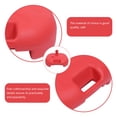 thumbnail image 2 of FENGGUIQU Base de Support de Parasol 1 Pcs Support Rond en Plastique Rouge pour Stabilité de Parasol Extérieur, 2 of 6