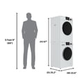 thumbnail image 4 of Equator Laundry Set 18 Lbs Washer 1.9cf+Vented Dryer 4cf SINGLE OUTLET 110V, 4 of 24