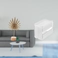 thumbnail image 2 of Escultura Nórdica Abstracta De Hoja De Metal Con Caja De Almacenamiento De Acrílico, Adorno Creativo Moderno Y Soporte De Papel De Seda Montado En La Pared Para Decoración Del Hogar., 2 of 8