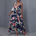 thumbnail image 2 of Mini vestido de princesa con cuello en V y botones sexys para mujer con hombros descubiertos y hombros descubiertos Fridja  hj5202, 2 of 5