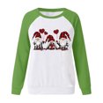 thumbnail image 4 of Puntoco Navidad moda mujer Casual manga larga impreso señoras sudaderas tops Puntoco Puntoco-6304, 4 of 7