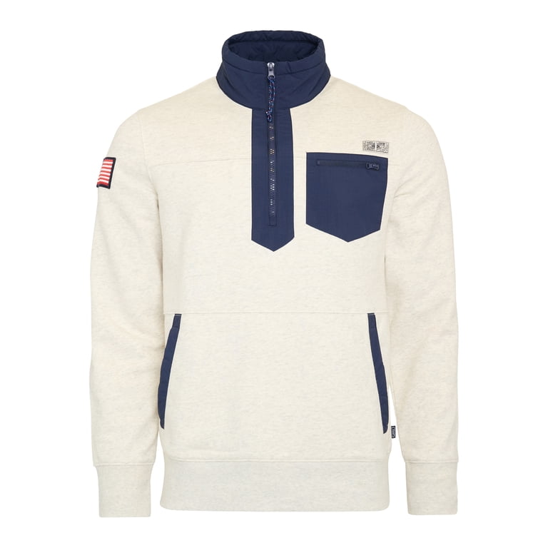Chaps Men's Island French Terry Quarter Zip Sweatshirt photo 6