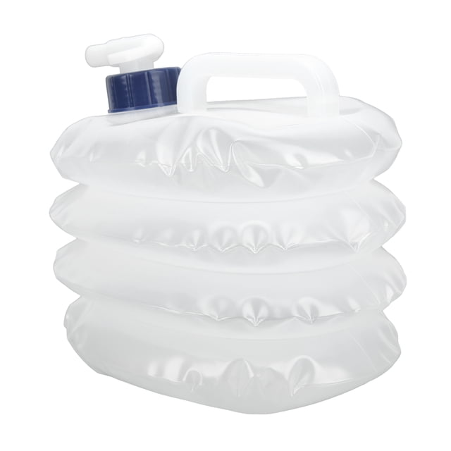 Jarra de almacenamiento de agua portátil, contenedor de agua plegable con cantimploras de agua para acampar, tanque de agua potable plegable diseñado a medida