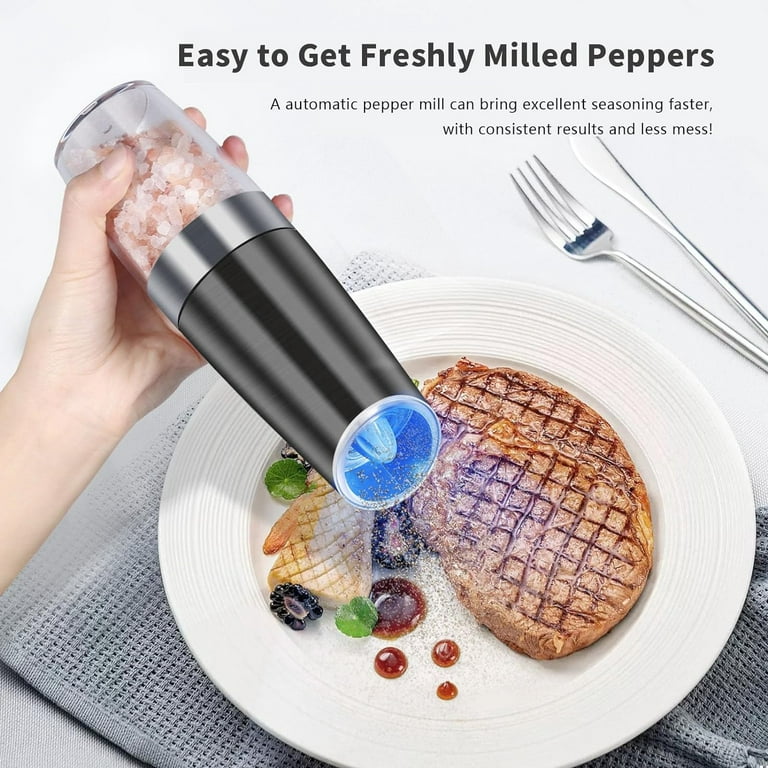 Buy Gravity Electric Salt or Pepper Mill (6AAA Batteries Not Included) at  ShopLC.
