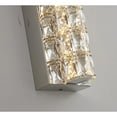 thumbnail image 2 of Bethel International LED Wall Sconce Chrome Metal & Crystal, 2 of 5