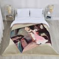 thumbnail image 2 of Custom Name Blanket Personalized Cinderella Blanket Baby Birthday Gift Home Decor, 2 of 5