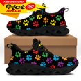 thumbnail image 1 of Zapatos veterinarios casuales para mujer, diseño de marca de pata de animal veterinario, zapatillas planas ligeras con cordones para mujer, 1 of 6