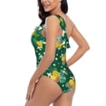 thumbnail image 4 of Goofa Tropical Fruit Pattern Women's One Piece Swimsuits Tummy Control Bathing Suits Asymmetric One Shoulder Swimwear-X-Large, 4 of 6