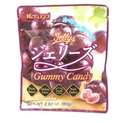 Japanese Kasugai Jelly Gummy Candy -Grape 2.82oz /80g