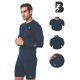 thumbnail image 3 of Playera Licra Deportiva Hombre, Manga Larga, Gym/casua 4002, 3 of 8