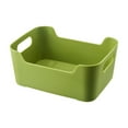 thumbnail image 2 of Caja De Almacenamiento De Plástico Caja de almacenamiento de plástico verde de 24 x 18 x 10,5 cm (9,5 Rkxzt, 2 of 8