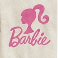 thumbnail image 3 of Barbie - Barbie Logo Pink Glitter Transfer - Toddler And Youth Crewneck Fleece Sweatshirt, 3 of 5