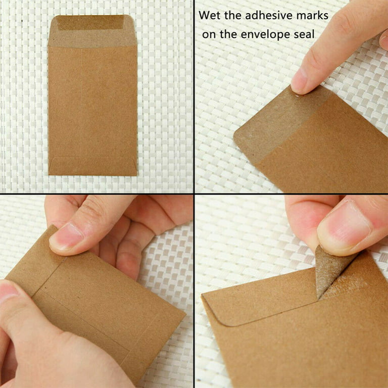 Small Coin Envelopes Kraft Paper Mini Envelopes for Coin and Seed -  AliExpress