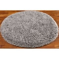 thumbnail image 5 of SAFAVIEH Glen Solid Plush Shag Area Rug, Grey, 4' x 6', 5 of 10