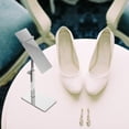 thumbnail image 1 of WEUVEB Metal Shoe Display Holder Negro Resistente Antióxido Con Ajustable Para Zapatos, 1 of 8