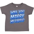 thumbnail image 3 of Inktastic Will You Marry My Daddy (blue) Boys or Girls Toddler T-Shirt, 3 of 5