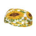 thumbnail image 2 of Uemuo Sunflowers Printed Sports Headbands for Men Women,Moisture Wicking Workout Headband, Sweatband Headbands,Non-slip Workout Gym Yoga Headband, 2 of 9
