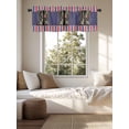 thumbnail image 3 of Kitchen Valances for Window, Independence Day American Flag Light Filtering Rod Pocket Valance Curtain, Retro Military Boots Short Curtains Window Topper for Bedroom Bathroom Living Room 42x12in, 3 of 9