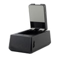 thumbnail image 1 of 3 in 1 Bluetooth Speaker with Loud Alarm Clock Cell Phone Stand,Black, 1 of 5