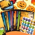 thumbnail image 4 of YSTIANN 160-Piece Vintage Stationery Set: 9 Themes with 50 Lined Papers, 50 Envelopes & 60 Sealing Stickers for Letters, Invitations (Halloween) WJ94-4052, 4 of 7