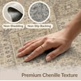thumbnail image 6 of ODIKA Neutral Faded Para Tonal Scattered Transitional Dining Under Non-Slip Chair-Friendly for Home Office, Gaming Room, Desk, 6 of 7
