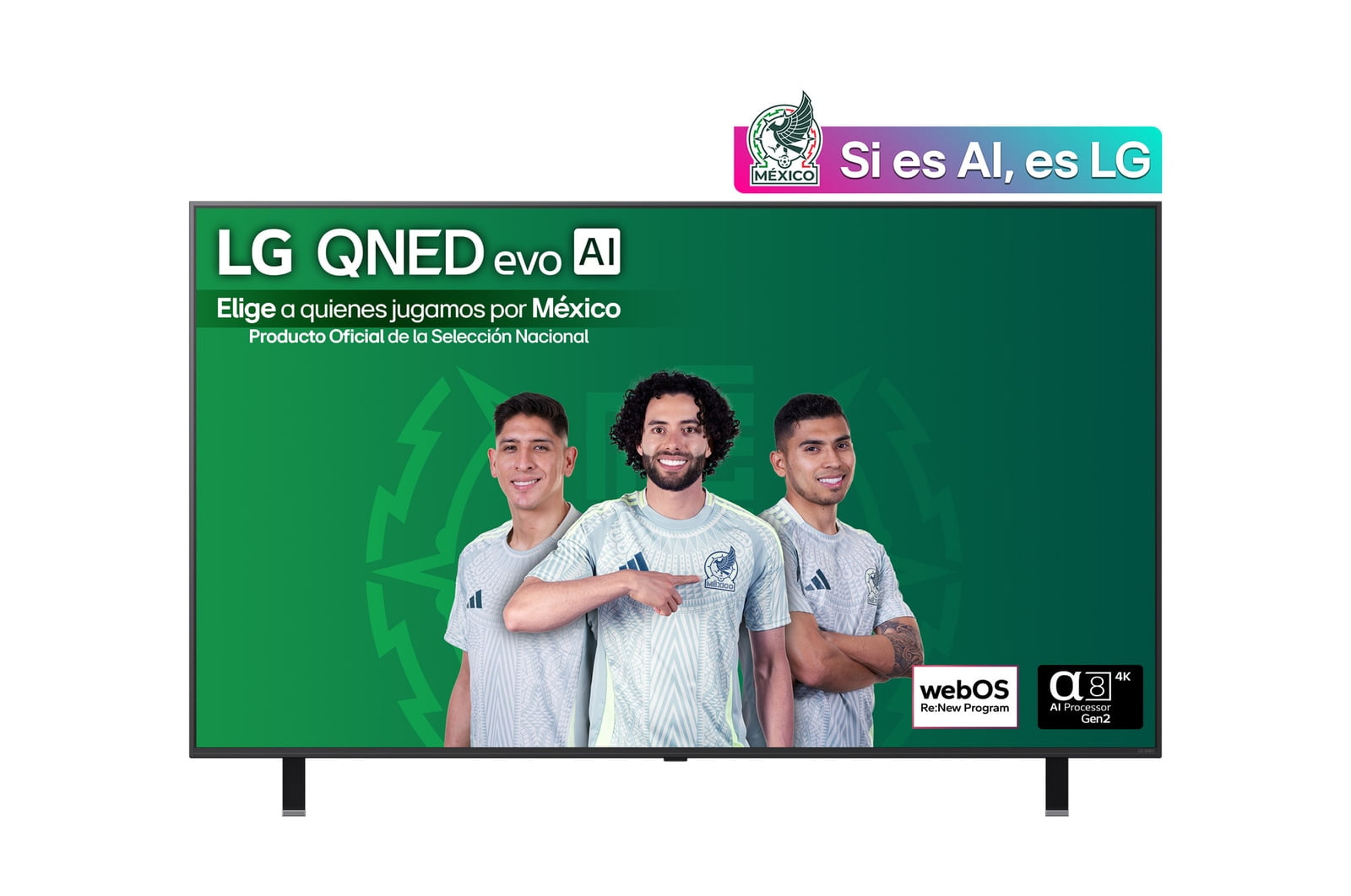 Smart TV LG QNED evo AI QNED85 MiniLED 4K de 65 pulgadas 2025
