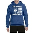 thumbnail image 2 of Wild Bobby, Office Prison Mike Dementors Michael Scott, Pop Culture, Unisex Graphic Hoodie Sweatshirt, Vintage Heather Blue, Medium, 2 of 4