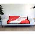 thumbnail image 6 of Honda Auto Blanket, 50'x60' Civic Car and Logo Woven Tapestry Cotton Blend Fringed Throw Blanket, 6 of 6