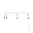 thumbnail image 3 of Globe Electric 22" 3-Light Matte White Plug-in Track Lighting, 3 of 11